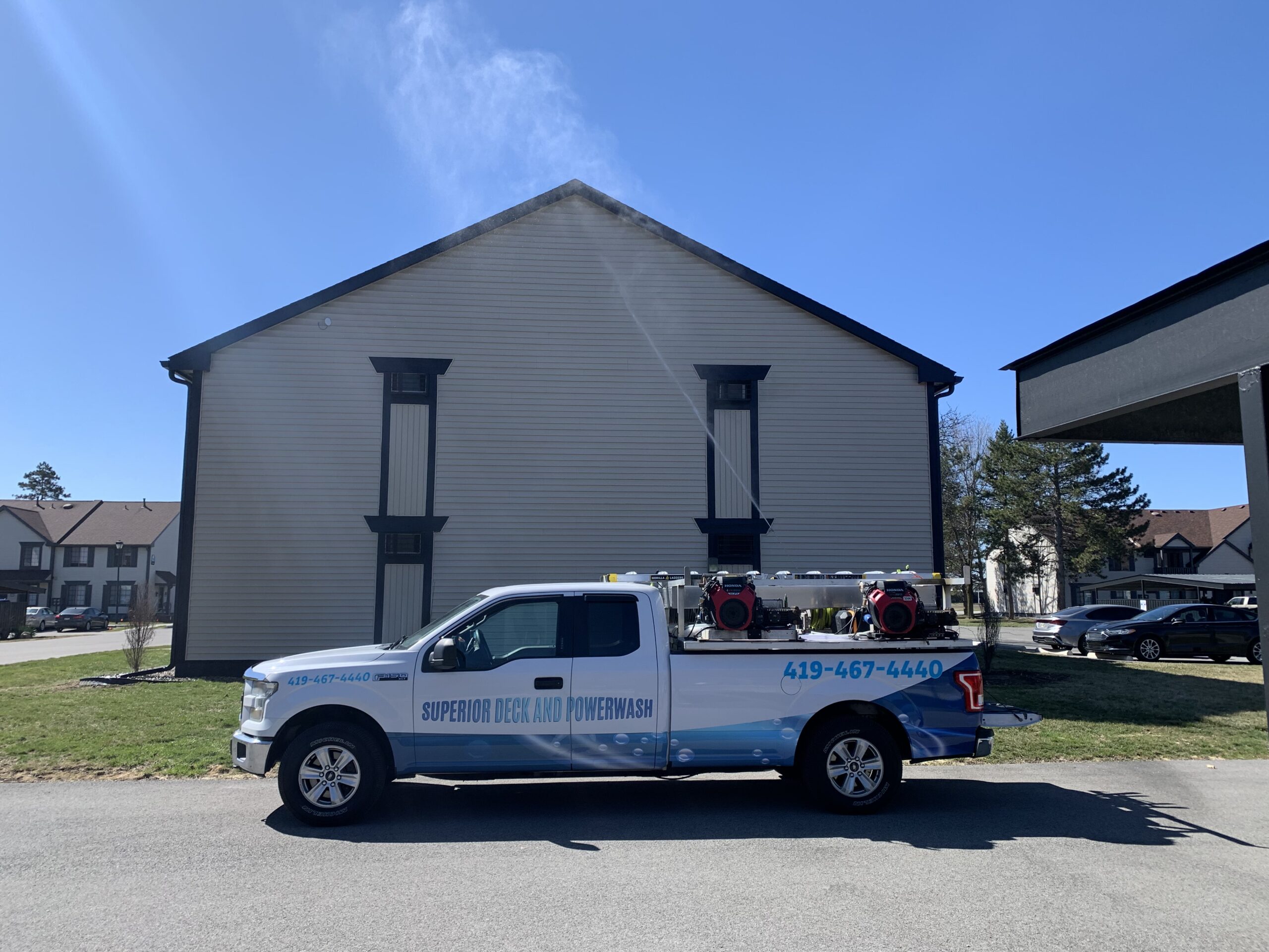 Commercial tank after